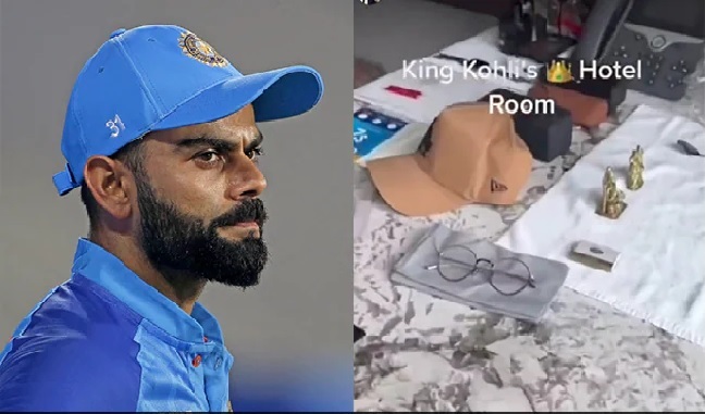 Virat Kohli : కోహ్లీ రూమ్ షాకింగ్ వీడియో.. విరాట్ ఫైర్