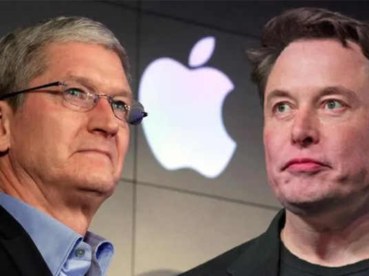 Musk clashes with Apple : ఆపిల్‌తోనూ పెట్టుకున్న మస్క్