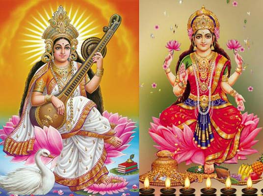 Saraswati Devi Lakshmi Devi : లక్ష్మికి ఉన్నంత గౌరవం, సరస్వతికి ఎందుకు లేదు?