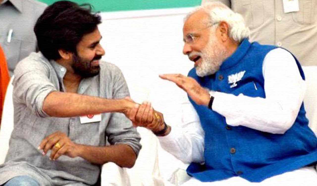 Modi and Pawan : రూట్ మ్యాప్ ఇస్తారా? రూట్ మార్చేస్తారా?.. మోదీ-పవన్ కీలక భేటీ..