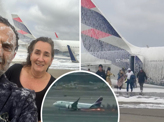 Peru Airlines Accident : రన్‌వే‌పై ఫైర్ ట్రక్కును ఢీకొన్న విమానం..ఇద్దరు మృతి