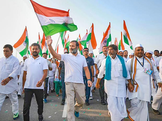 Rahul Gandhi Bharat Jodo Yatra : మహారాష్ట్రలోకి ఎంటరైన రాహుల్ ‘భారత్ జోడో యాత్ర’