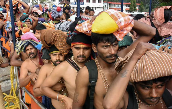 Sabarimala Temple : శబరిమలలో పెరుగుతున్న భక్తుల సంఖ్య..