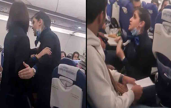 Air Hostess Viral : షట్ అప్..నేను నీ పనిమనిషిని కాదు.. ఫ్లైట్ అటెండెంట్‌తో ఎయిర్ హోస్టస్..