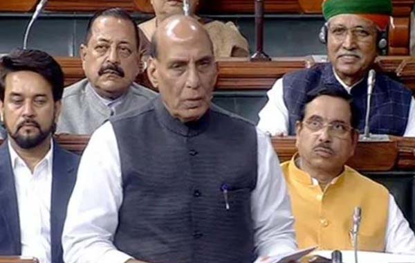 Rajnath Singh : చైనా తోక ముడిచింది.. లోకసభలో రాజ్ నాథ్ కీలక ప్రకటన..