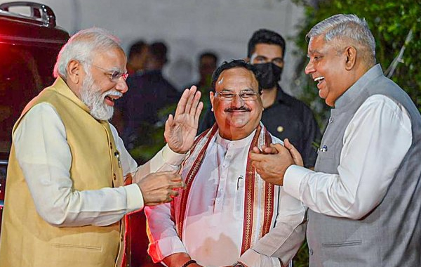 Narendra Modi : రైతు బిడ్డ ఉపరాష్ట్రపతిగా ఎన్నికవడం సంతోషించదగ్గ విషయం : మోదీ