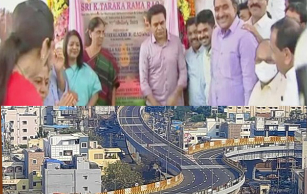 KTR : కొత్తగూడ ఫ్లైఓవర్ ప్రారంభోత్సవం.. అందుకే హైదరాబాద్‌ అభివృద్ధిపై స్పెషల్ ఫోకస్: కేటీఆర్