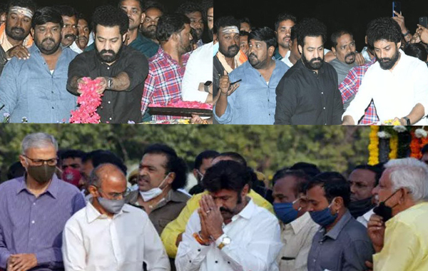 NTR : ఎన్టీఆర్‌ వర్ధంతి.. నందమూరి హీరోలు నివాళులు..