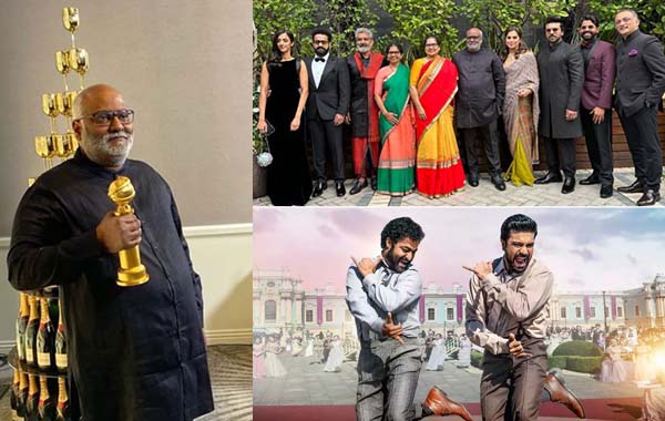 Golden Globe : RRRకు ప్రపంచ కీర్తి.. నాటునాటు పాటకు గోల్డెన్ గ్లోబ్ అవార్డు..