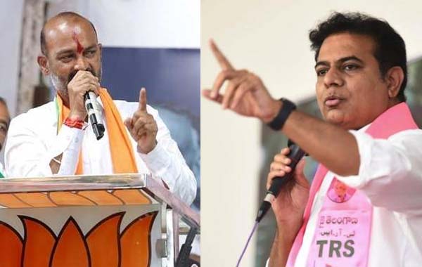 Telangana : కేటీఆర్ Vs బండి..ముందస్తు ఎన్నికలకు సై అంటే సై..