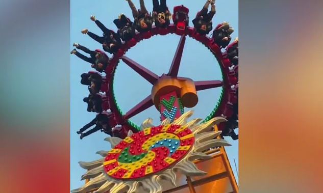 Amusement Park: టూరిస్టులు ఉల్టాపల్టా.. పెండ్యులం రాడ్ విరిగి ప్రమాదం..