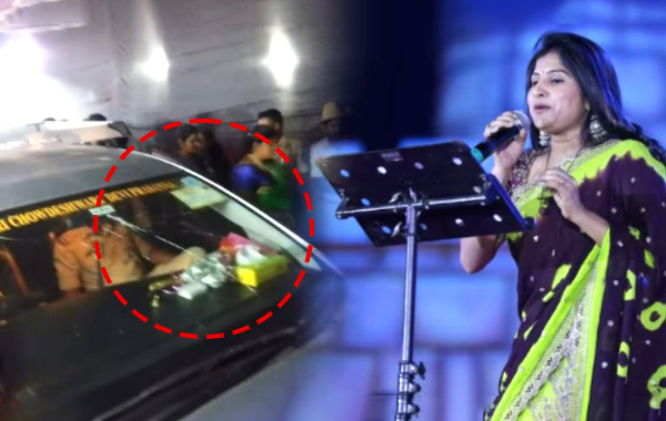 Singer Mangli : సింగర్ మంగ్లీ కారుపై రాళ్ల దాడి