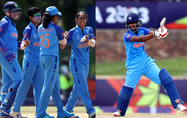 Women’s Under-19 T20 World Cup : అమ్మాయిలు అదుర్స్.. టీ20 వరల్డ్ కప్ ఫైనల్ కు భారత్..