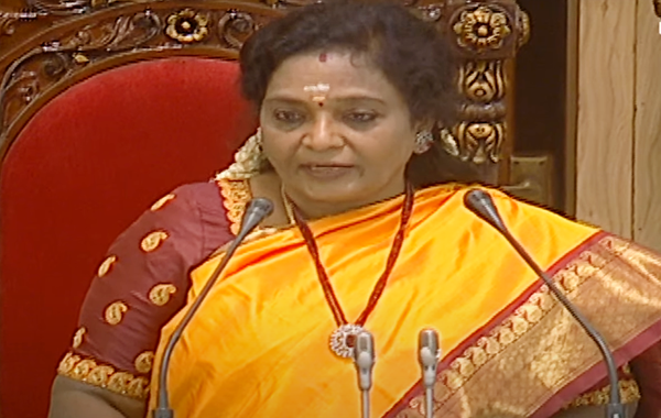 Tamilisai : దేశానికే రోల్ మోడల్ తెలంగాణ.. అసెంబ్లీలో గవర్నర్ ప్రసంగం..