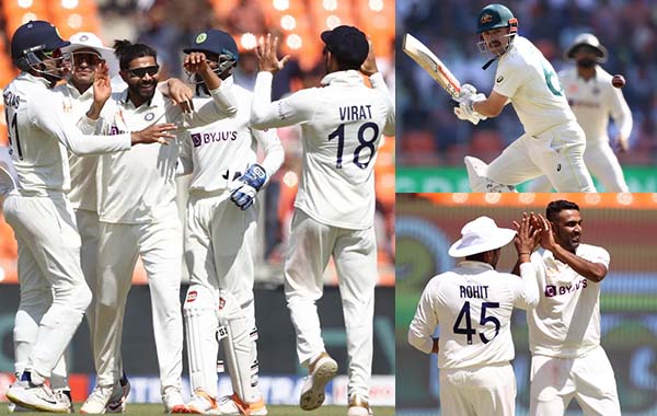 IND Vs AUS : రసపట్టులో చివరి టెస్ట్.. ఆసీస్ బ్యాటర్లు నిలబడతారా..? భారత్ స్పిన్నర్లు తిప్పేస్తారా..?