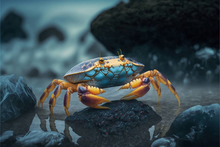 Crab carbon:-క్రాబ్స్ సాయంతో కొత్త రకం బ్యాటరీలు తయారీ..