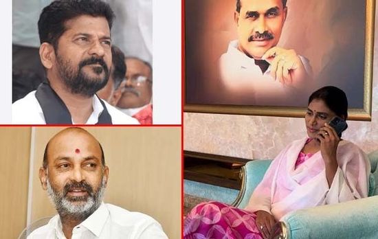 Sharmila: కలిసి పోరాడుదాం.. బండి సంజయ్, రేవంత్‌రెడ్డిలకు షర్మిల ఫోన్..