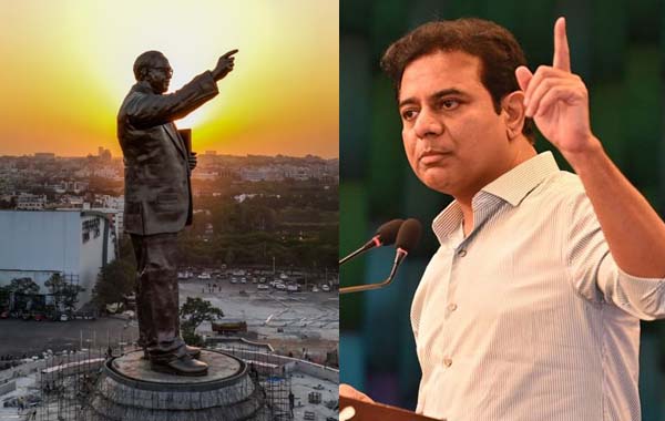 KTR : అందువల్లే తెలంగాణ వచ్చింది.. అంబేడ్కర్ స్ఫూర్తిని కొనసాగించడమే లక్ష్యం : కేటీఆర్