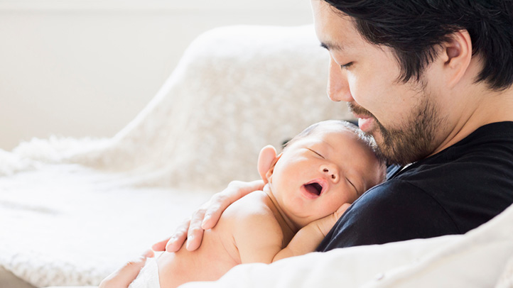 Fathers  role in infant sleep  : పసిపిల్లల నిద్ర విషయంలో తండ్రులదే కీలక పాత్ర..!