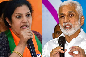 Vijayasai Reddy Comments : బీజేపీ, వైసీపీ మధ్య డైలాగ్ వార్.. పురందేశ్వరిపై విజయసాయిరెడ్డి సెటైర్లు..