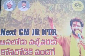 NTR : టార్గెట్ లోకేష్.. జూనియర్ ఎన్టీఆర్ ఫ్లెక్సీల కలకలం..