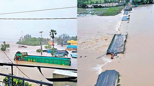 Moranchapalli news: పునరావాస కేంద్రాల నుంచి గ్రామానికి ప్రజలు.. మోరంచపల్లిలో దయనీయ పరిస్థితులు..