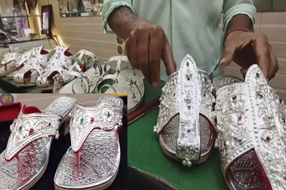 Silver Wedding chappal : వెండి చెప్పులు.. పెళ్లిళ్లలో నయా ట్రెండ్..