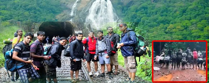 DudhSagar Waterfall