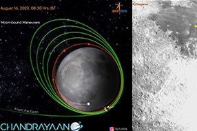 Chandrayaan -3 latest update : తుది కక్ష్యలోని చంద్రయాన్ -3.. ఆ రోజే చంద్రుడిపై ల్యాండర్ దిగే ఛాన్స్..