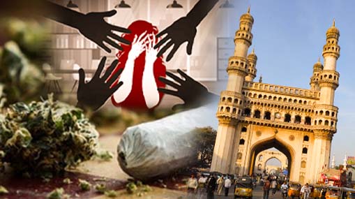 Hyderabad drugs news : గంజాయి మత్తులో దారుణాలు.. హైదరాబాద్ లో వరుస ఘటనలు..