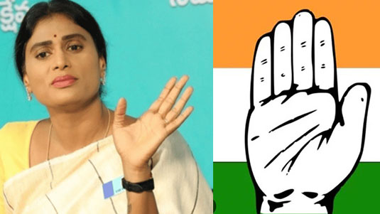 YS Sharmila merge with Congress : ఢిల్లీలో షర్మిల.. కాంగ్రెస్ అగ్రనేతలతో చర్చలు .. పార్టీ విలీనం..?