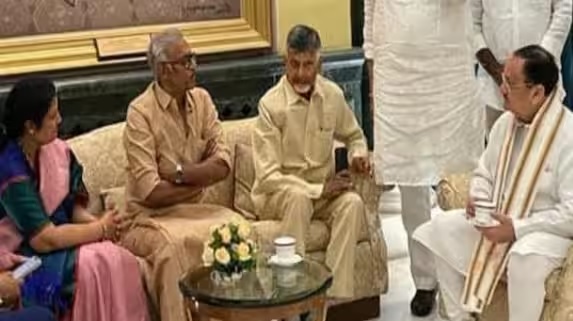 TDP latest news: ఎంతెంత దగ్గర?.. నడ్డా, బాబు చాయ్ పే చర్చ.. వైసీపీ రచ్చ..