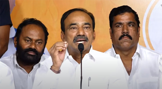 Etela Rajender comments : ఎకరా రూ.100 కోట్లపై ఈటల డౌట్!.. ఈ సభతో బీఆర్ఎస్‌కు బై బై..