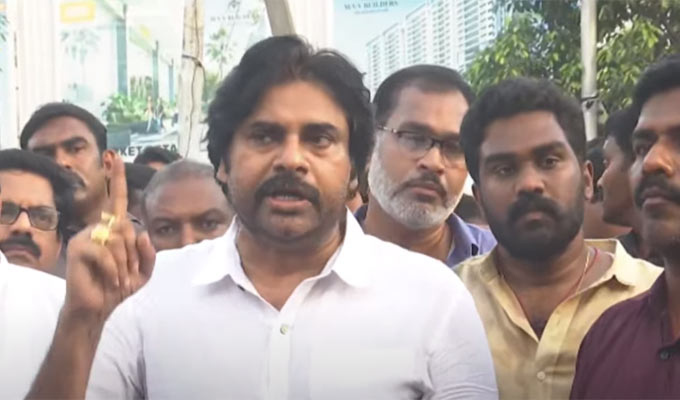 Pawan Kalyan: విశాఖ ఎంపీకి వార్నింగ్.. చర్చి ఆస్తుల దోపిడీపై పవన్ ఫైర్..