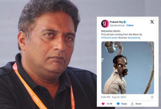 Prakash Raj: చంద్రయాన్ vs చాయ్‌వాలా.. ప్రకాశ్‌రాజ్ మరో కలకలం..