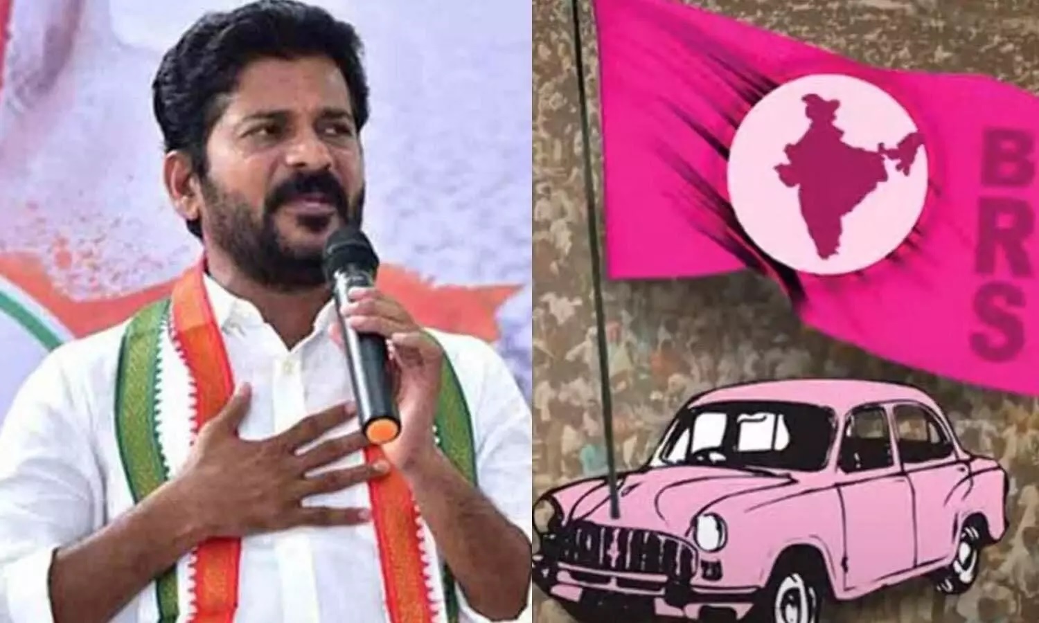 Revanth Reddy speech: హైదరాబాద్‌లో బయల్దేరిన కారు, ఢిల్లీకి వెళ్లే సరికి కమలం!