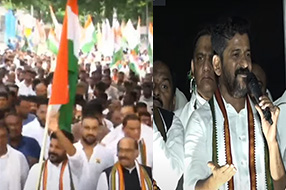 Telangana congress news : హైదరాబాద్ లో CWC సమావేశాలకు ఆటంకాలు.. బీజేపీ, బీఆర్ఎస్ కలిసి కుట్ర : రేవంత్