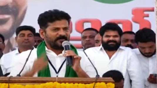 Revanth Reddy speech: ‘మేడిగడ్డ మీద నుంచి కర్ణాటకకు పోదాం రా’.. కేసీఆర్‌కు రేవంత్ సవాల్!