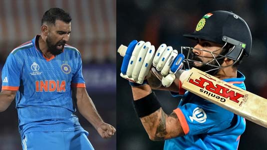 India Vs New Zealand :  షమీ, కోహ్లి అదుర్స్.. కివీస్ పై గ్రాండ్ విక్టరీ.. టాప్ లో టీమిండియా..