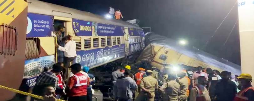 Andhra train accident news