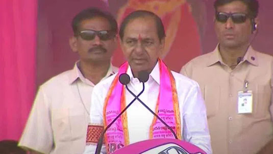 Telangana Polls : పాలేరు సభలో తుమ్మలపై నిప్పులు చెరిగిన సీఎం  కేసీఆర్