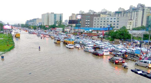 Urban Floods: పట్టణీకరణ.. నగరాల్లో వరద ముంపు..