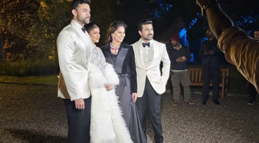 Varun Tej-Lavanya wedding : కాక్‌ టెయిల్‌ పార్టీ.. ఇటలీలో మెగా ఫ్యామిలీ సందడే సందడి..