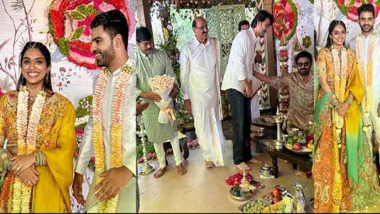 Havya Vahini Engagement : దగ్గుబాటి వారింట పెళ్లిసందడి షురూ.. సైలెంట్ గా ఎంగేజ్ మెంట్