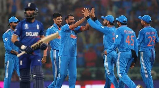 India vs England : తగ్గేదేలే..అంటున్న ఇండియా.. 100 పరుగుల తేడాతో ఇంగ్లాండ్ ఓటమి