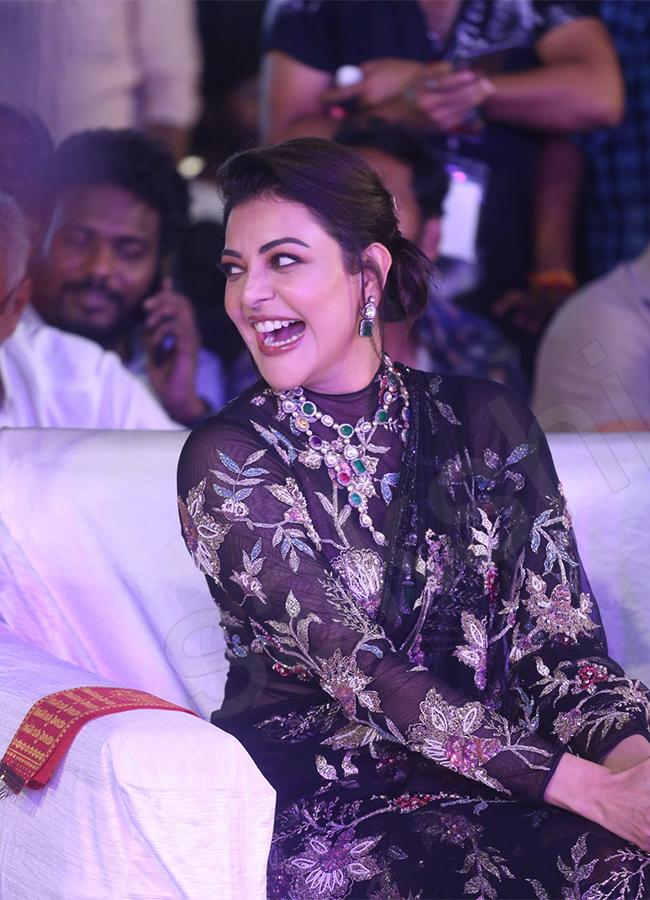 Kajal Aggarwal in Bhagavanth Kesari Trailer Launch