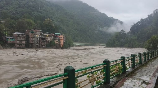 Sikkim Flash Floods : సిక్కింలో ఆకస్మిక వరదలు..23 మంది జవాన్లు గల్లంతు