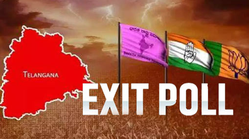 Telangana Exit Polls : తెలంగాణ ఎగ్జిట్ పోల్స్.. కాంగ్రెస్ దే అధికారం..