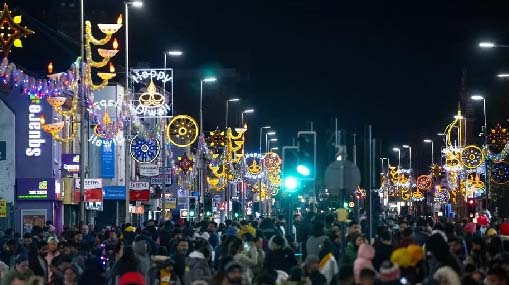 Diwali-Leicester : లెస్టర్‌లో దీపావళి ఎంతో ఘనం