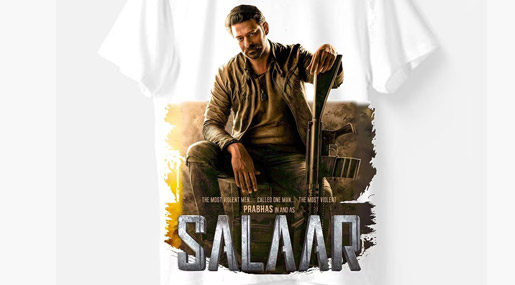 Salaar T-Shirts : డార్లింగ్ క్రేజ్ కి మార్కెట్ షేక్.. ఆన్లైన్లో సలార్  టీషర్ట్స్ సందడి..